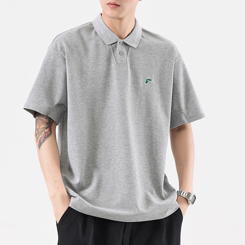 Embroidered Business Polo Shirt for Men