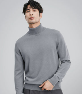 Men's Casual Turtleneck Thermal Base Layer Sweater