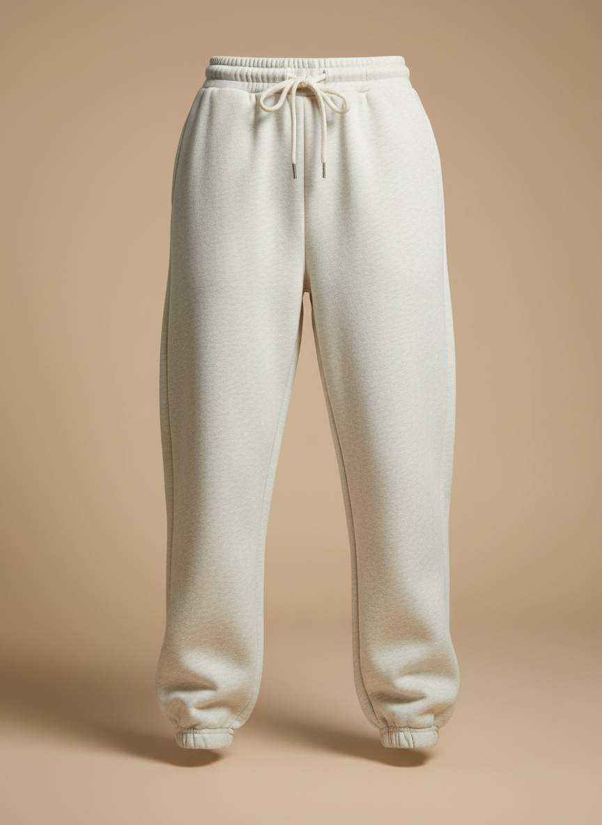 Women’s Luxury Thick Fleece Straight-Leg Sweatpants
