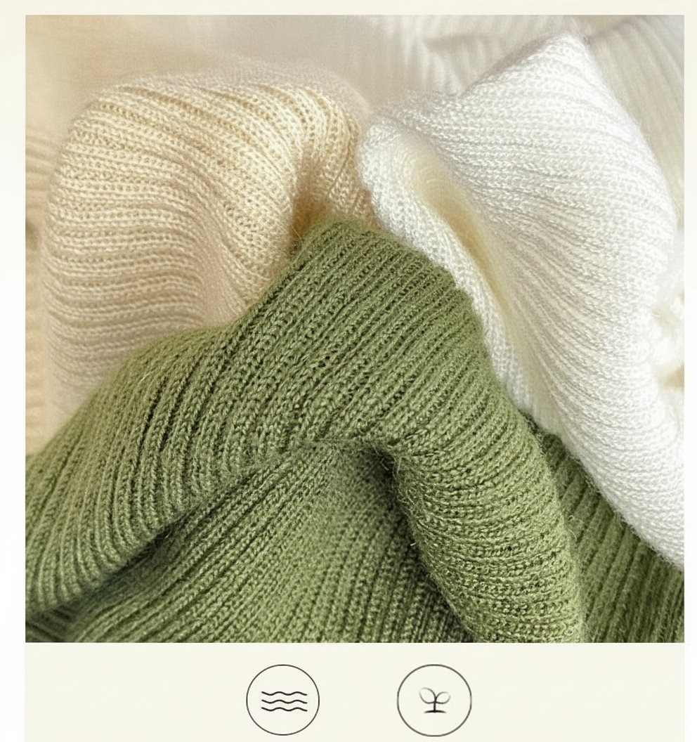 Autumn Winter Premium Mock Neck Sweater for Women