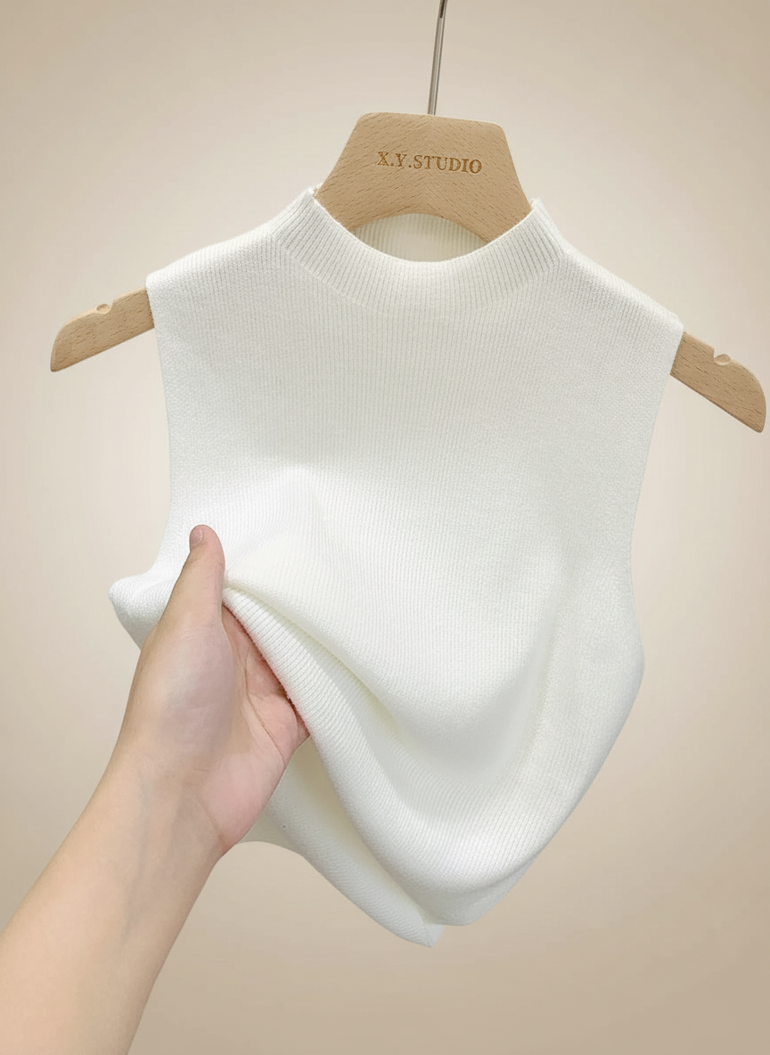 Top Knit Slim ElegânciaLuxo