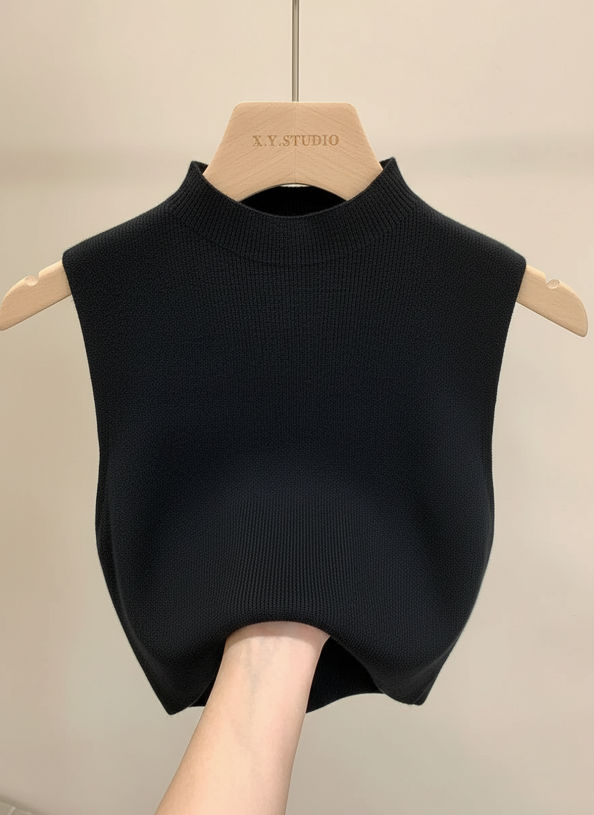 Top Knit Slim ElegânciaLuxo